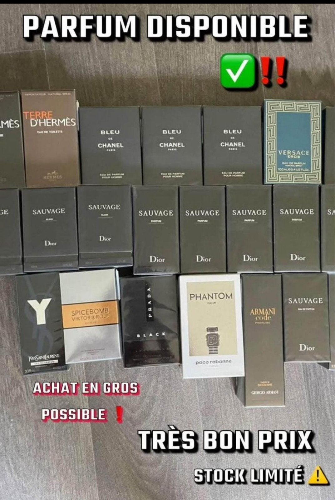 Parfum homme femme, Enlèvement ou Envoi