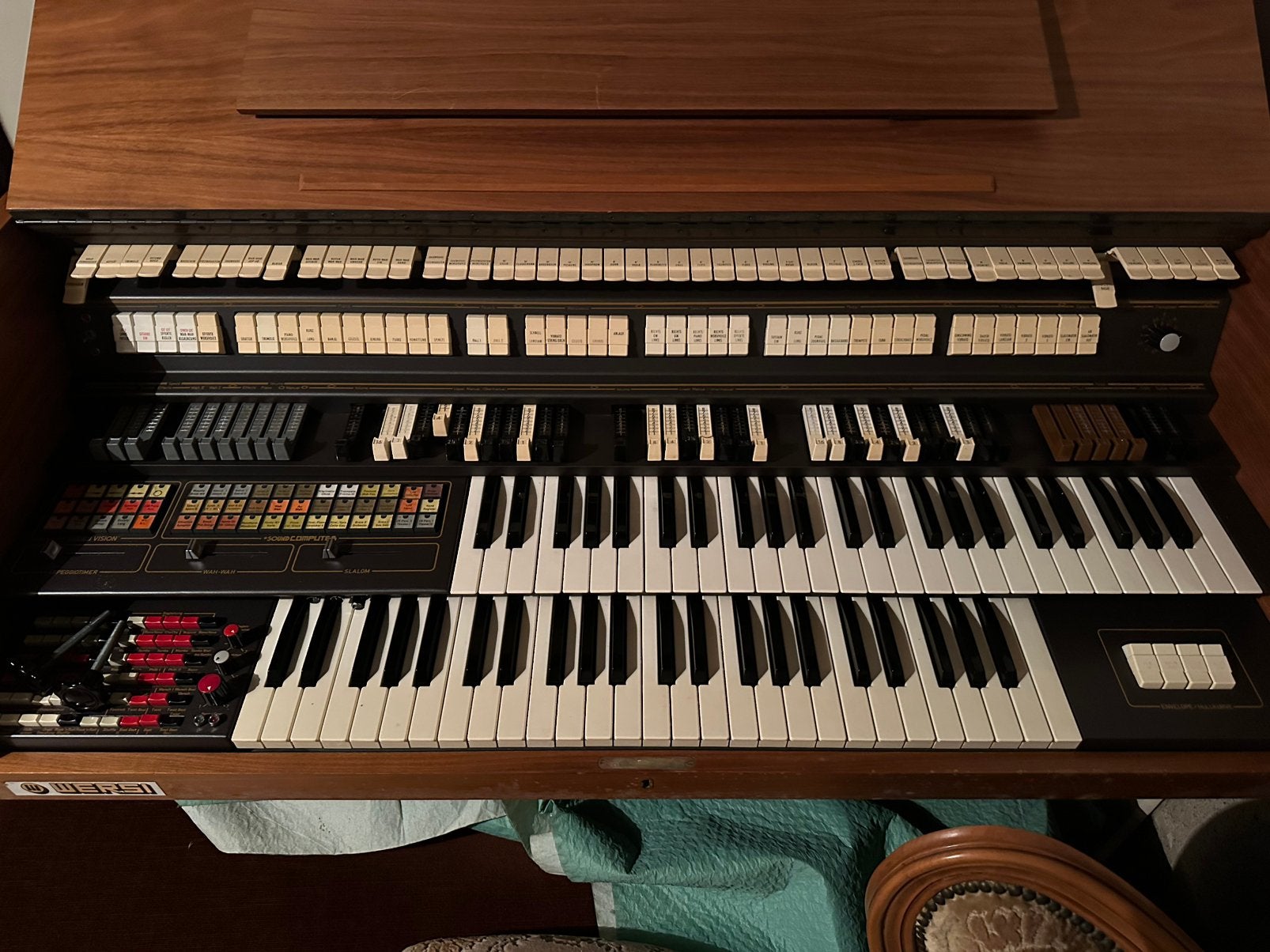 Orgel Wersi, Muziek en Instrumenten, Ophalen of Verzenden, Zo goed als nieuw, Orgel