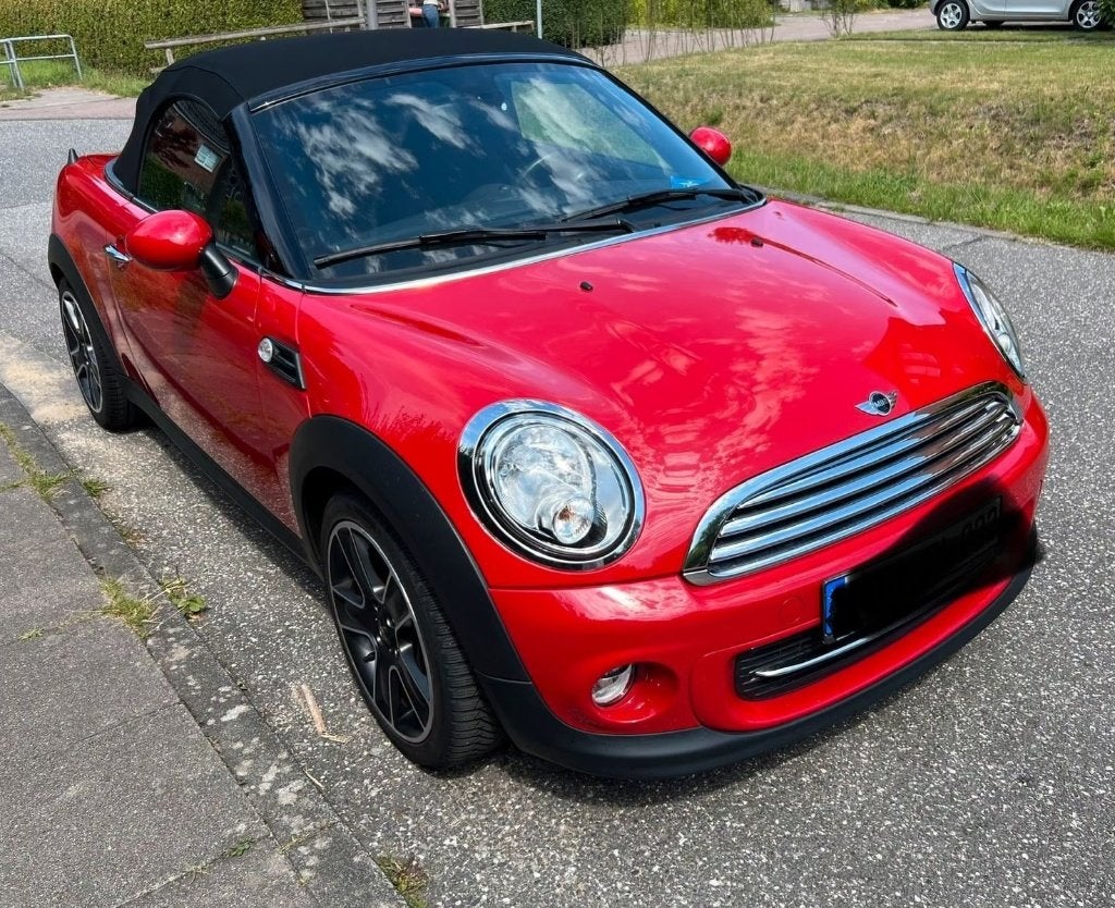 Mini Roadster uit 2012, Auto's, Mini, Euro 5, Stof, Zwart, 4 cilinders