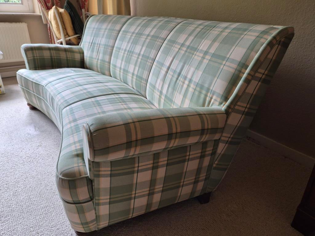 Zetelbank / grote sofa / zetel 3-zit van jaren '60, Ophalen, Gebruikt, Driepersoons, 75 tot 100 cm