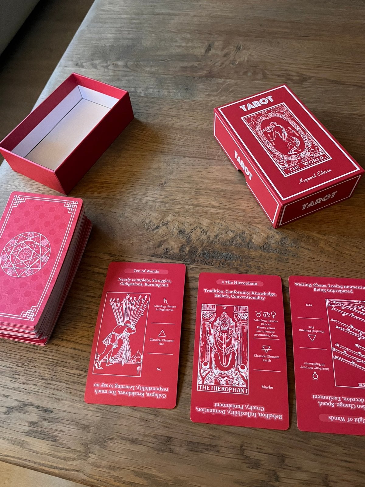Tarot kaarten, Collections, Enlèvement, Comme neuf