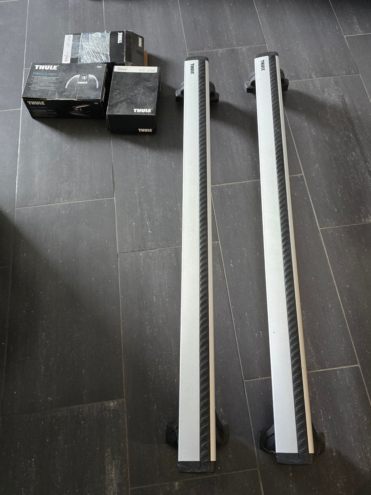 Barres toit Thule 118cm, Enlèvement
