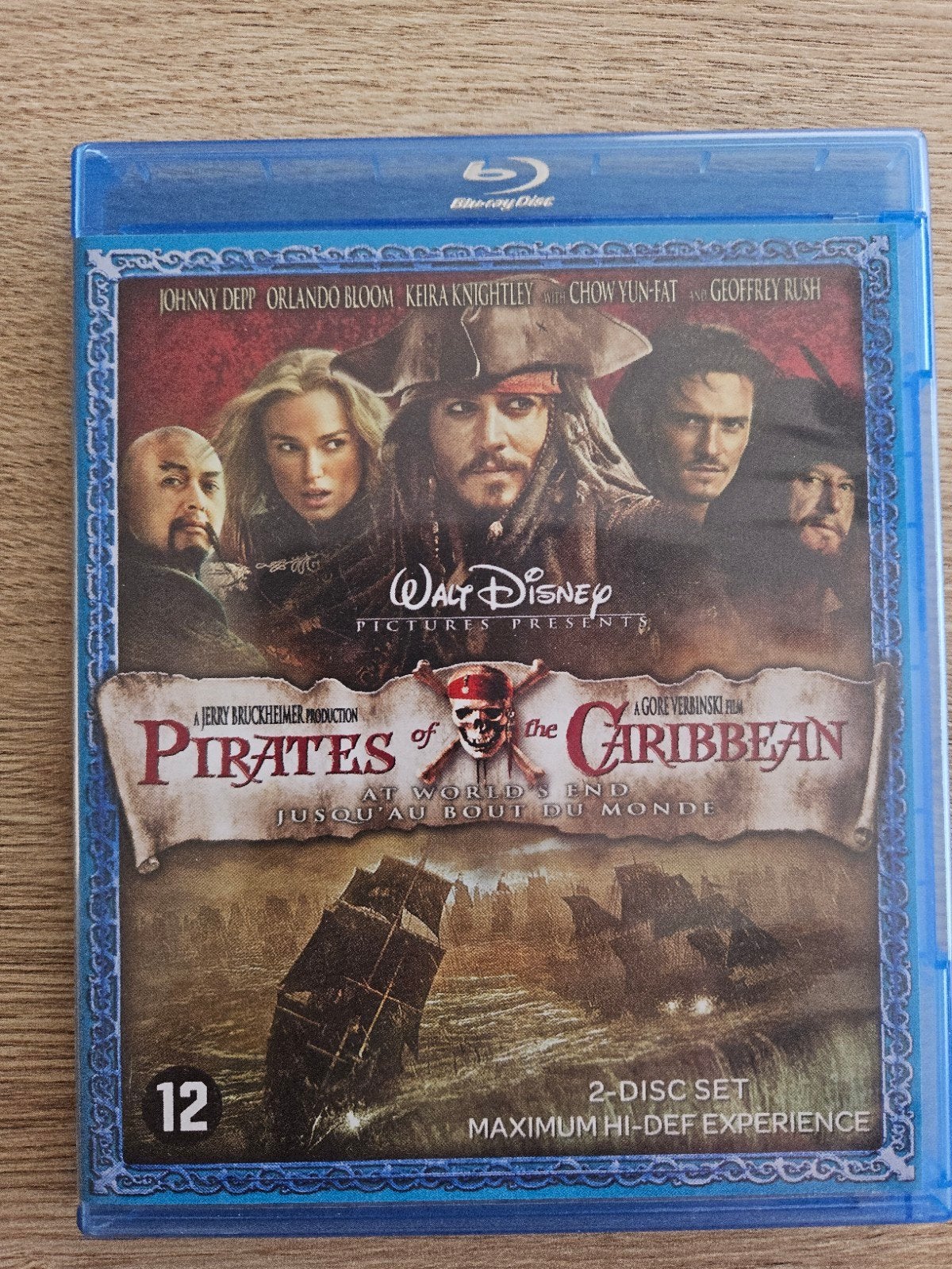 Pirates of the carribean 3 BLURAY, Cd's en Dvd's, Ophalen of Verzenden