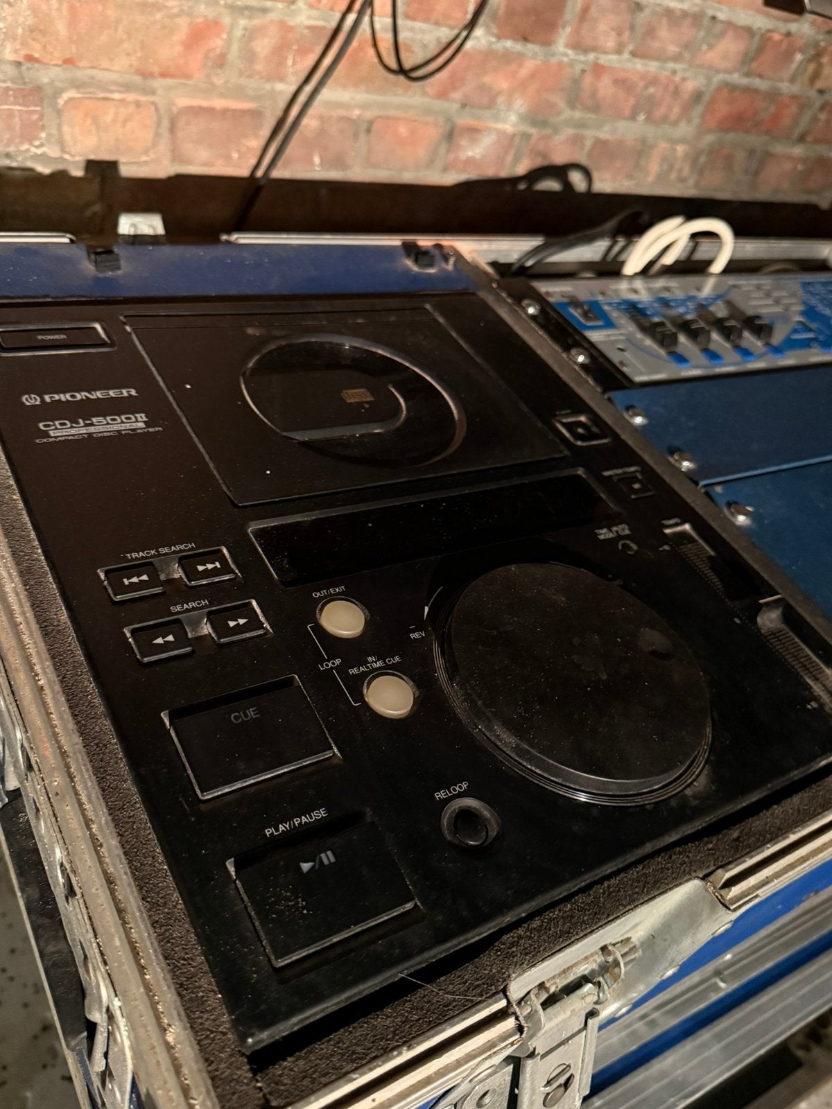 Flightcase met 2x Pioneer CDJ-500II en JB Systems LM400, Musique & Instruments, Enlèvement, Utilisé, DJ-Set, Pioneer
