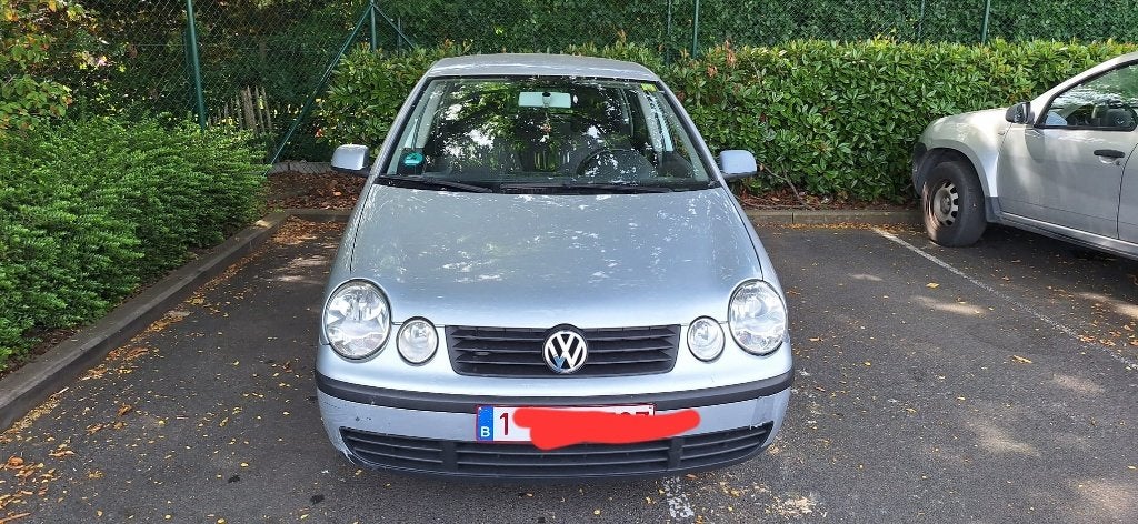 VW Polo 1.4 Benzine – 2005. Gekeurd, Auto's, Voorwielaandrijving, Elektrische ramen, Stof, Zwart