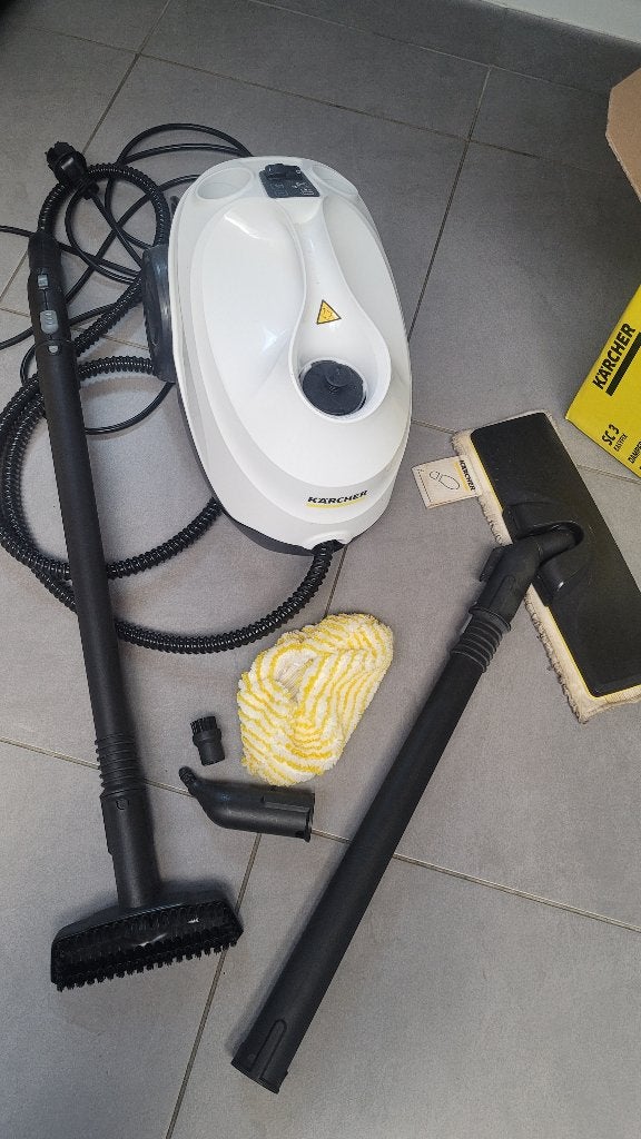 Karcher steam cleaner, Ophalen of Verzenden, Zo goed als nieuw, Stoomreiniger
