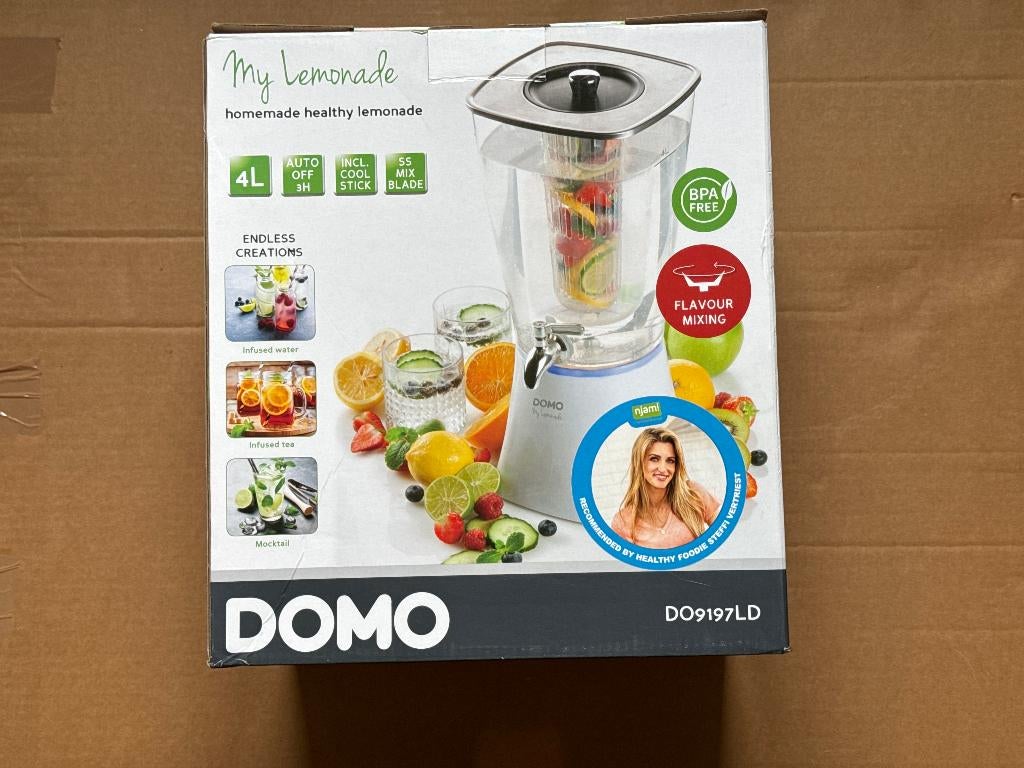 domo appareil limonade NEUF  valeur 80, Enlèvement ou Envoi, Neuf