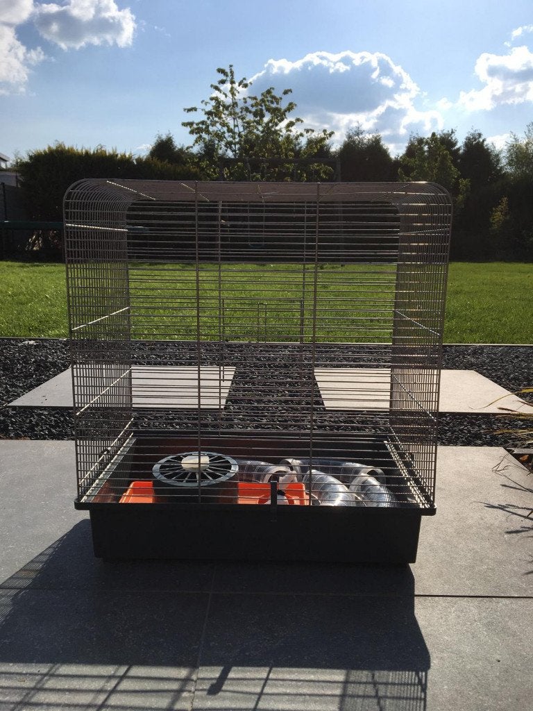 kooi klein knaagdier:  hamsterkooi knaagdierkooi, Dieren en Toebehoren, Kooi, Minder dan 75 cm, Ophalen, Minder dan 60 cm