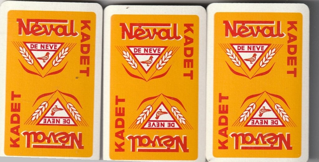 jeu de cartes complet de neve schepdaal cadet, Collections, Cartes à jouer, Jokers & Jeux des sept familles, Enlèvement ou Envoi