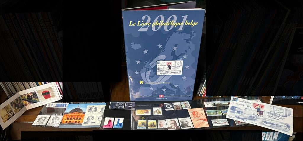 Le Livre philatélique Belge 2001 - Complet, Enlèvement ou Envoi, Non oblitéré, Album pour timbres, Neuf