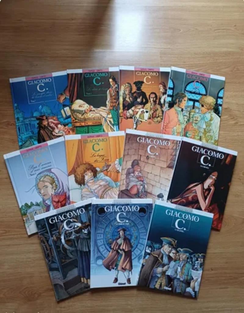 2) Prix mini / 11 bd Giacomo C, Livres, Plusieurs BD, Enlèvement ou Envoi, Comme neuf