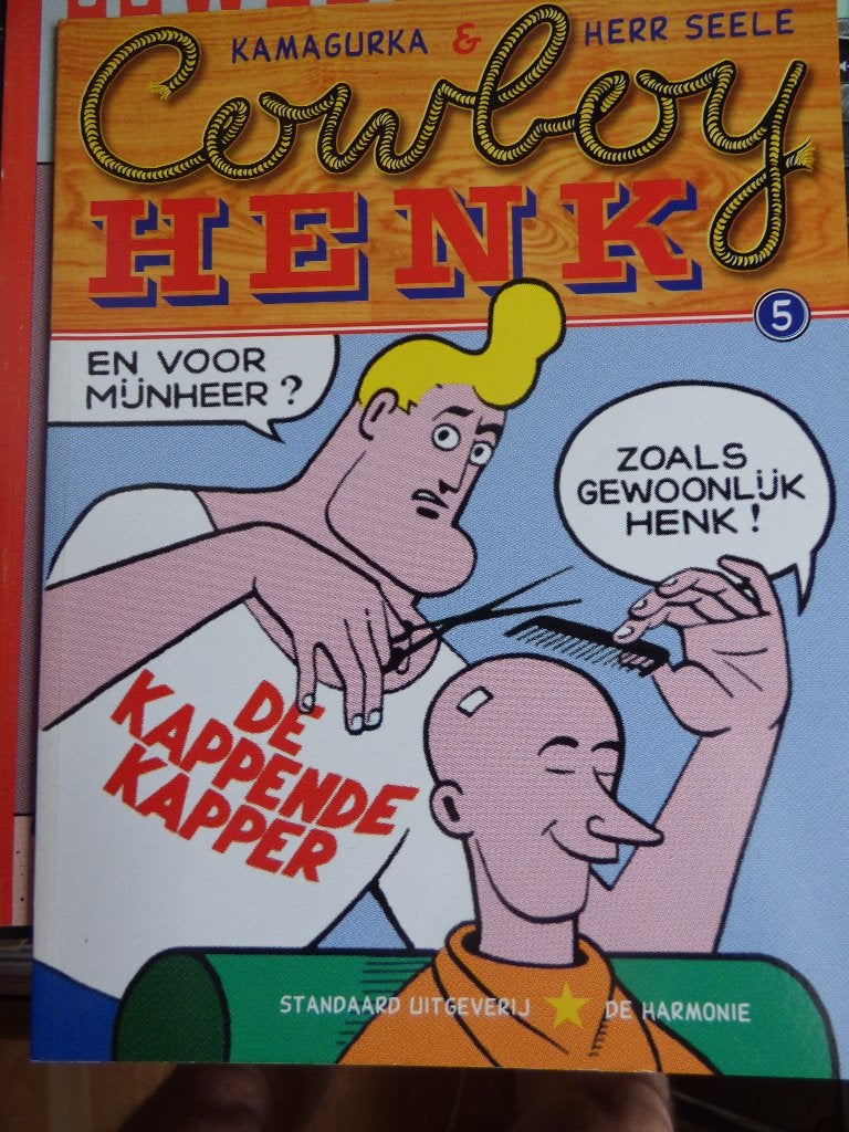 cowboy henk  nr  5   de kappende kapper, Boeken, Ophalen of Verzenden