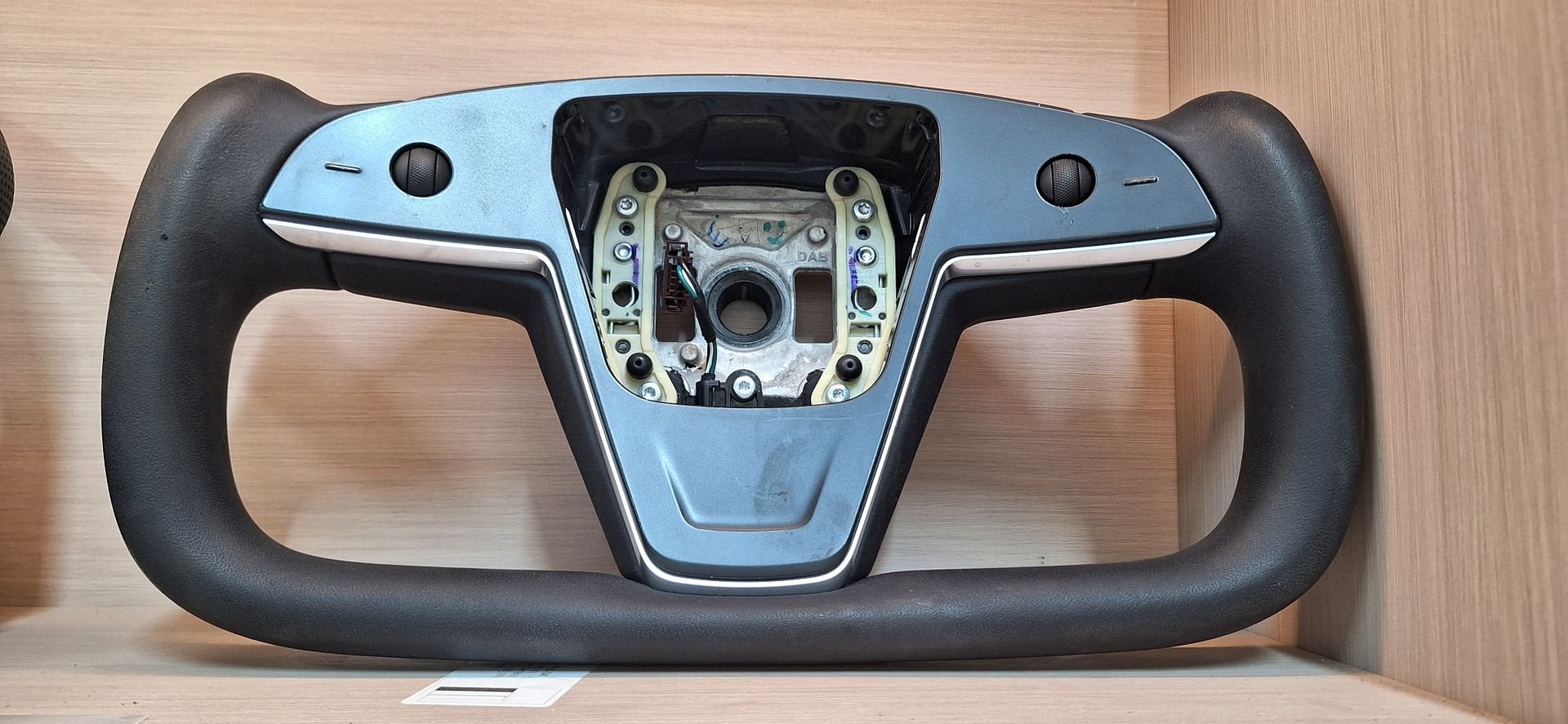 Origineel Tesla Model S / Model X Yoke Stuurwiel OEM 1622612, Gebruikt, -, -, Ophalen of Verzenden