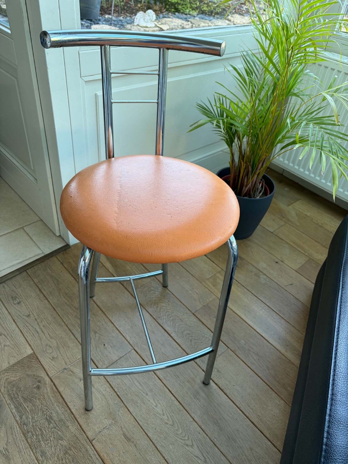 6 chaises de bar, Maison & Meubles, Enlèvement, Cuir