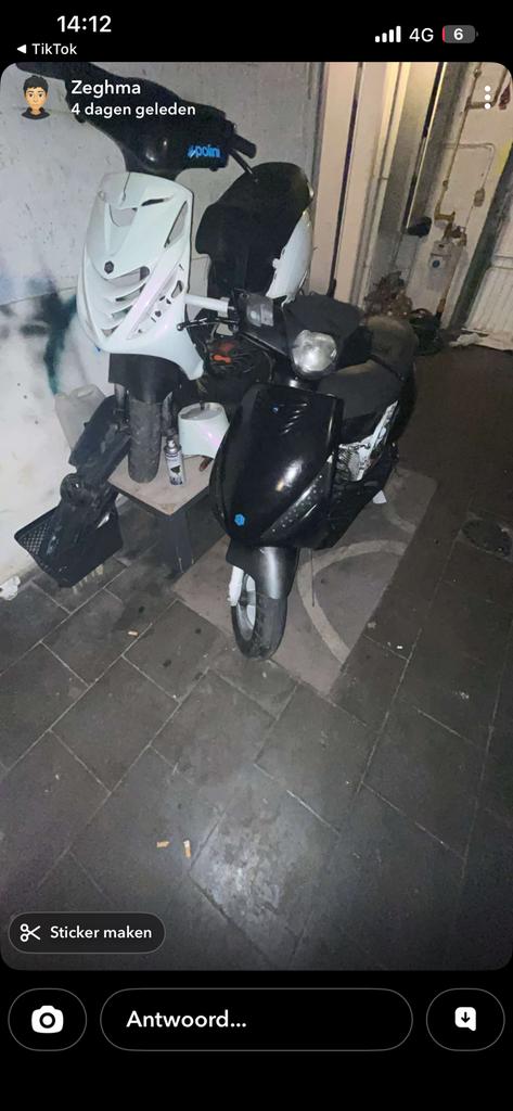 piagio zip 70 cc (ruilen) tege 4t zip, Ophalen of Verzenden, Zo goed als nieuw, Benzine, Zip