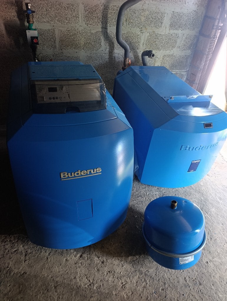 Buderus GB125Plus mazout condensation, Enlèvement, Comme neuf, Radiateur, Haut rendement (HR)