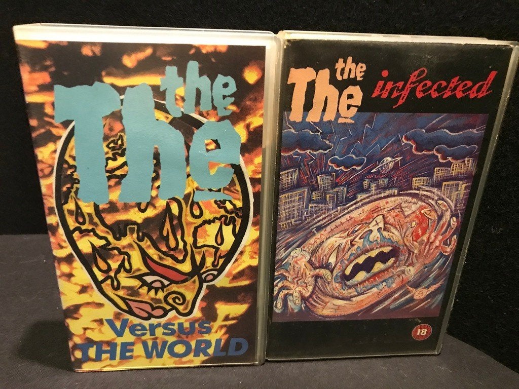 THE THE 2x VHS, Nederlands ondertiteld, Alle leeftijden, Muziek en Concerten, Ophalen of Verzenden