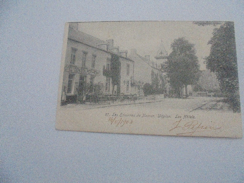 wépion- les hotels, Enlèvement ou Envoi, Avant 1920, Affranchie, Namur