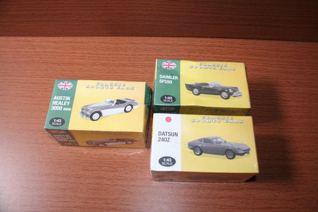 lot atlas classic sports cars nieuw in doos, Hobby en Vrije tijd, Modelauto's | 1:43, Ophalen