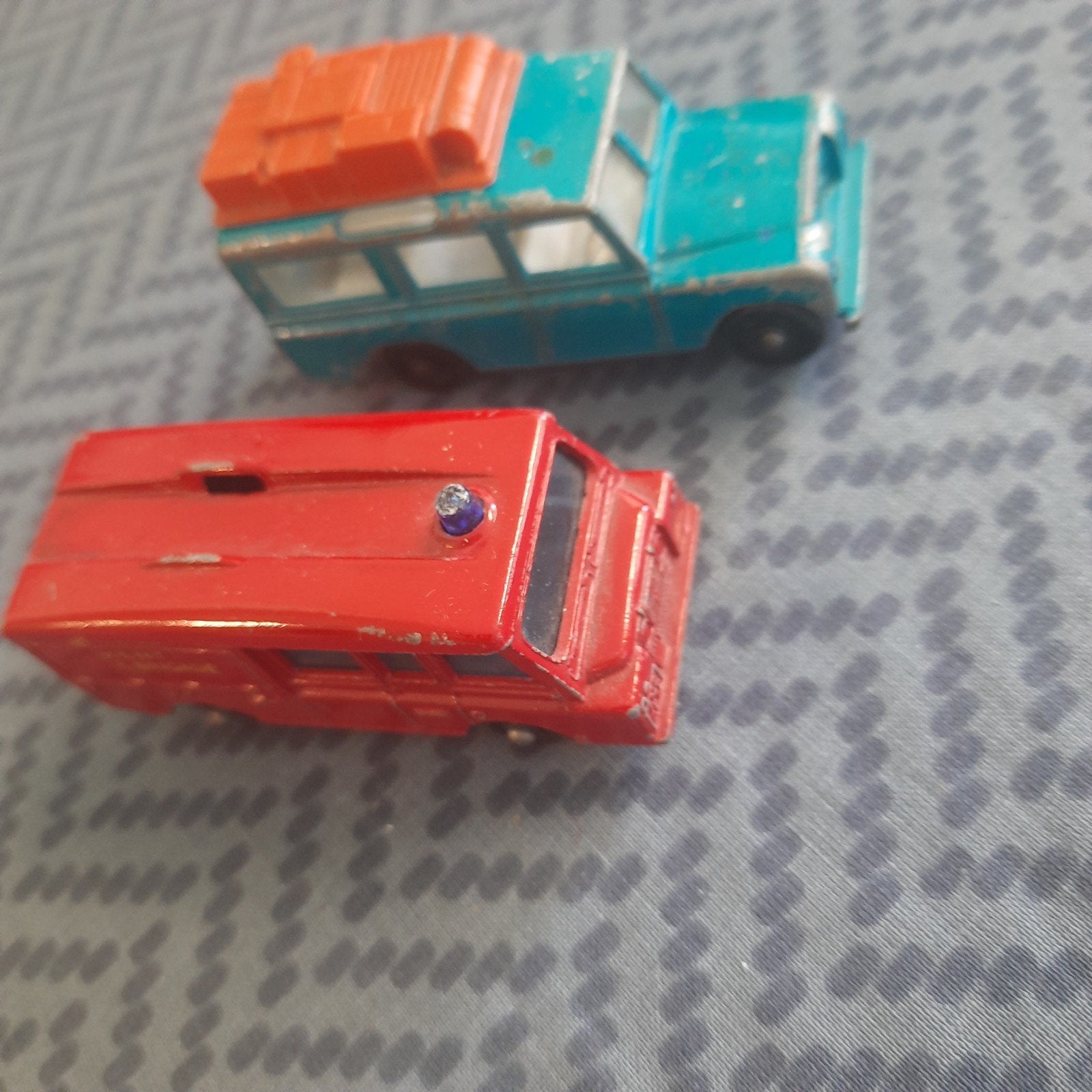 2 x MATCHBOX SERIES UK*VINTAGE* LAND ROVER*, Enlèvement, Utilisé, Autres types, Lesney