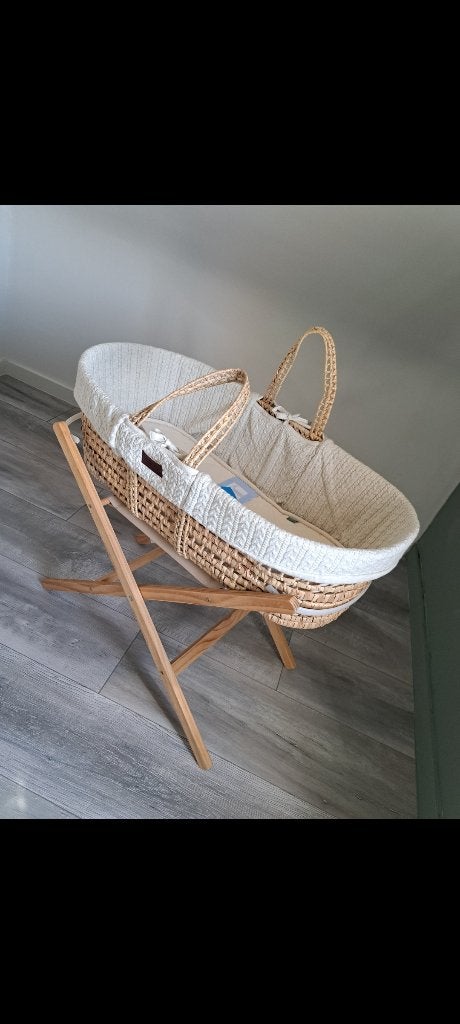 Mozes mand / babywiegje, Kinderen en Baby's, Ophalen, Zo goed als nieuw, Wieg