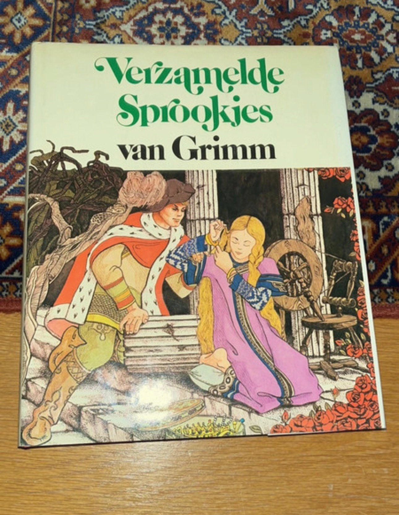 2 oude Sprookjesboeken - van Grimm, Enlèvement ou Envoi, Utilisé