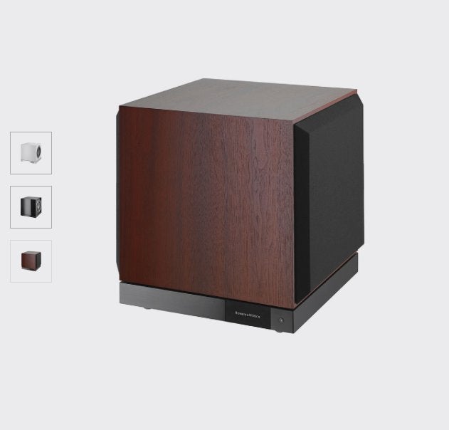 Bowers & Wilkins DB2D rosenut, TV, Hi-fi & Vidéo, Enceintes, Subwoofer, Comme neuf, Bowers & Wilkins (B&W), 150 watts ou plus