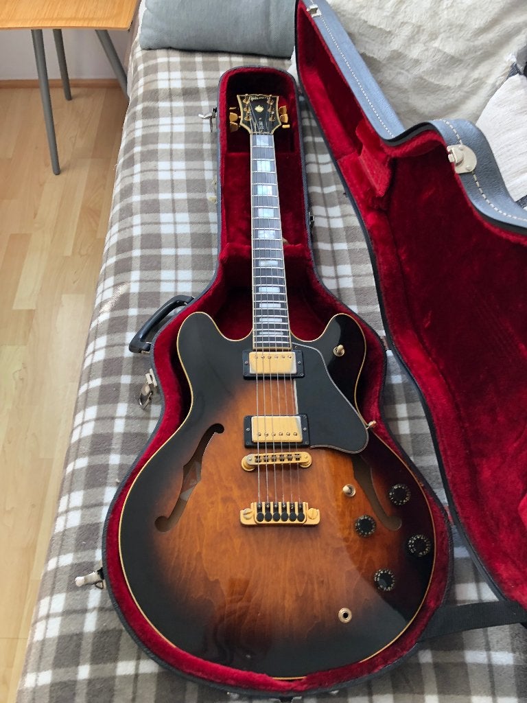 Gibson es 347 uit 1979, Muziek en Instrumenten, Snaarinstrumenten | Gitaren | Elektrisch, Ophalen, Gebruikt, Semi-solid body, Gibson