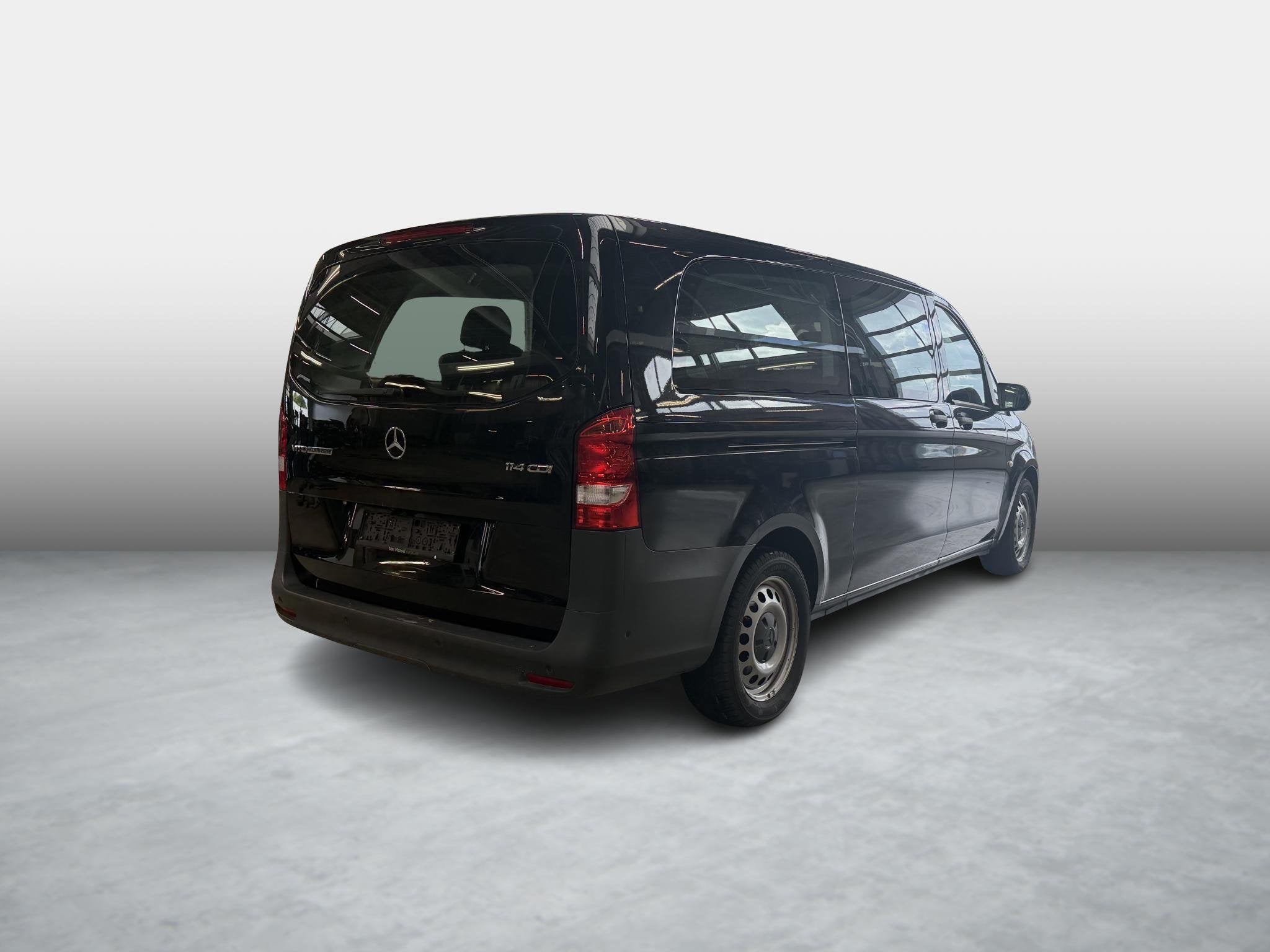 Mercedes-Benz Vito Tourer 114 CDI Pro L3 9G-Tronic, Dealer onderhouden, Gebruikt, Zwart, 4 cilinders