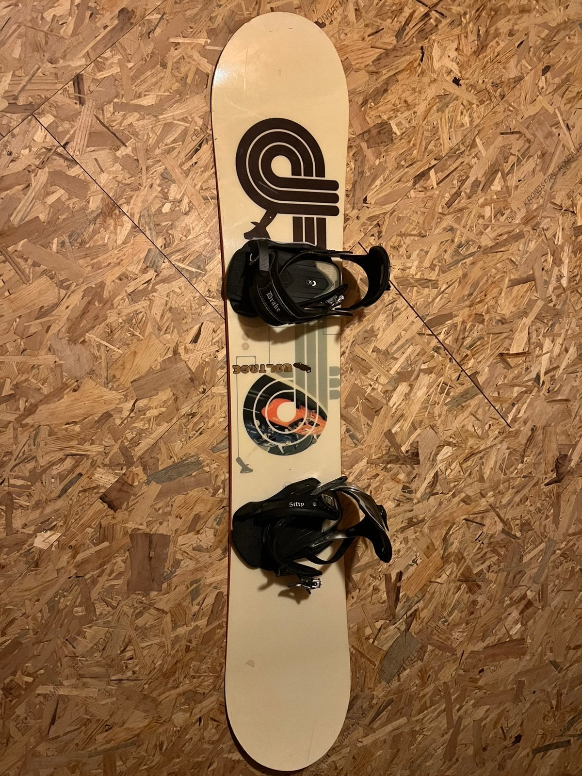 Snowboard Scott met Drake 5ifty bindingen, Sport en Fitness, Snowboarden, Ophalen, Gebruikt, Bindingen