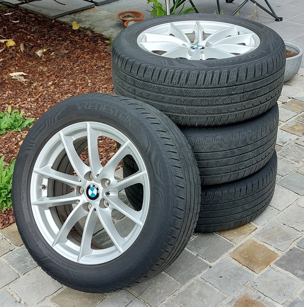 Velgen + Banden BMW 5 reeks, 4 Saisons, Véhicule de tourisme, Enlèvement, Utilisé