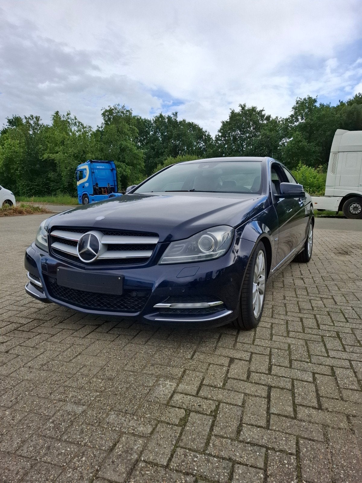 Heel mooie c180, Auto's, Automaat, Achterwielaandrijving, 4 cilinders, Blauw