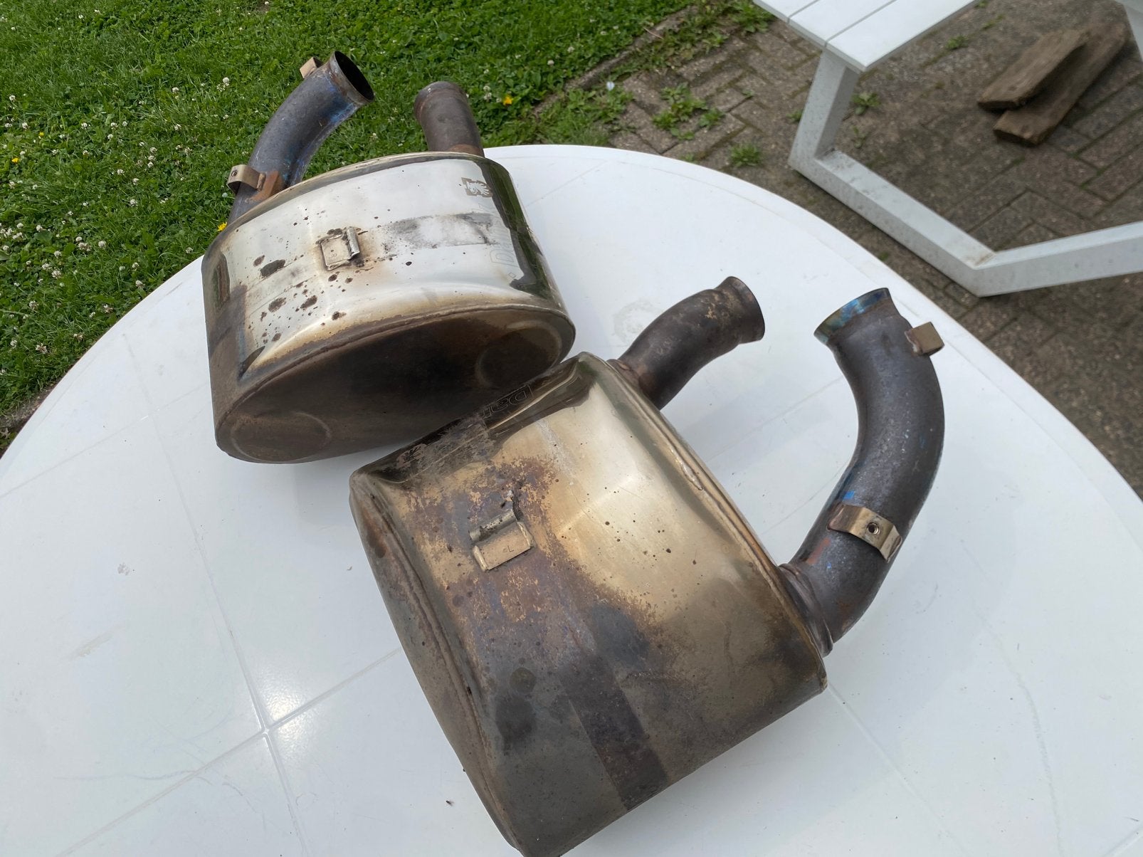 Porsche 993 Dansk uitlaat, Ophalen, Porsche