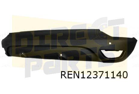 Renault Captur (4/13-6/17) achterbumper (bij PDC) zwart Orig, Neuf, Arrière, Renault, -