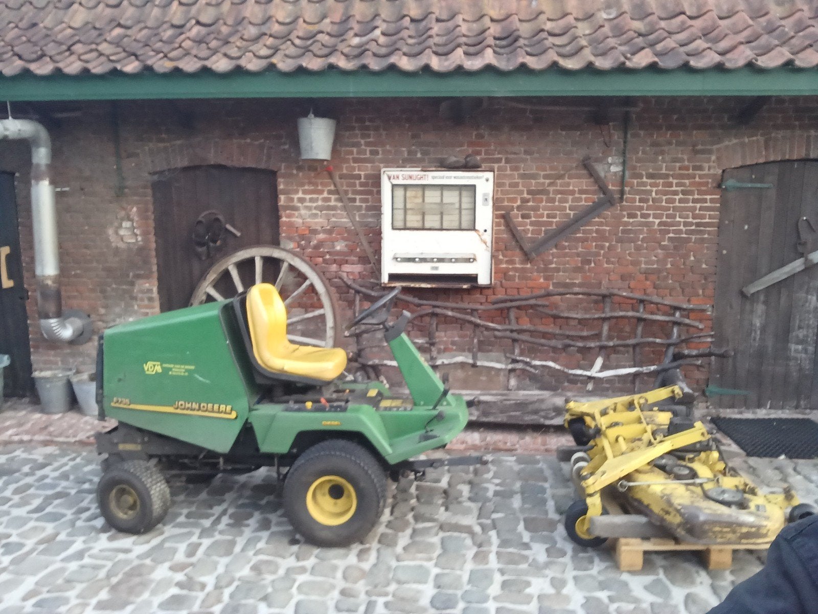 Grasmaaier john deere, Tuin en Terras, Ophalen