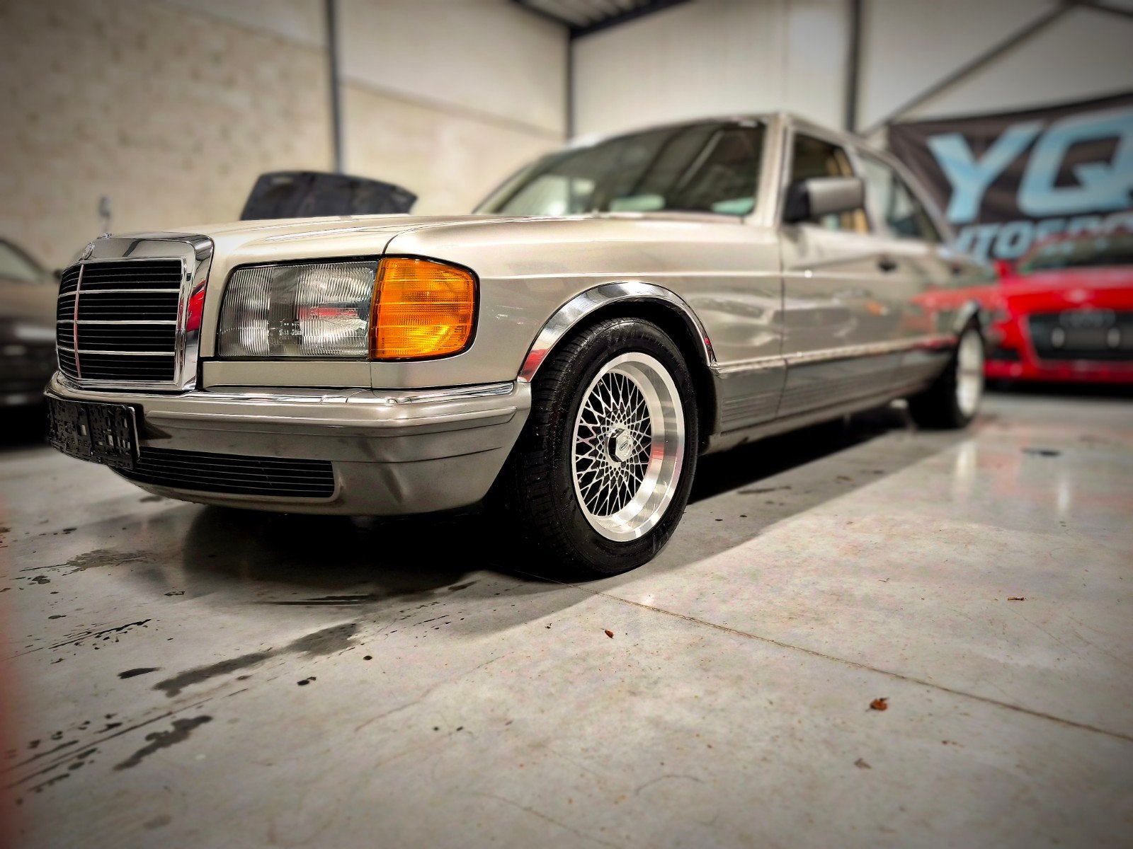 mercedes-benz 280SE w126 top staat schuifdak, Auto's, Beige, Beige, Mercedes-Benz, Bedrijf