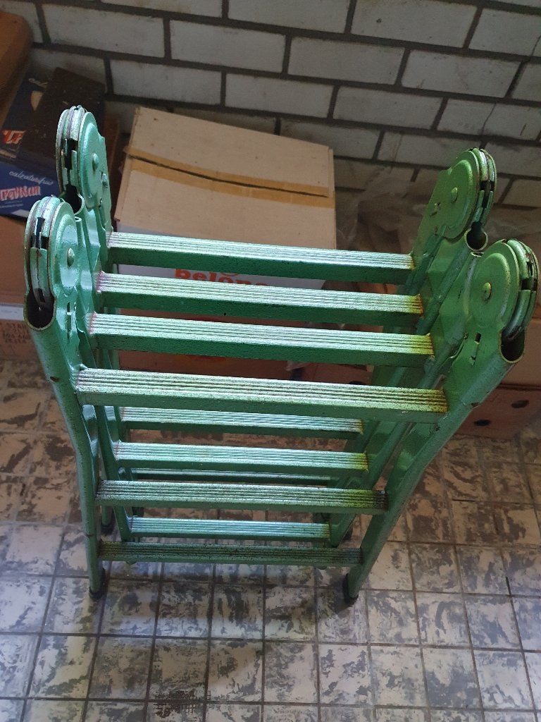 3-delige multifunctionele ladder, Ophalen, Gebruikt, Ladder, 2 tot 4 meter