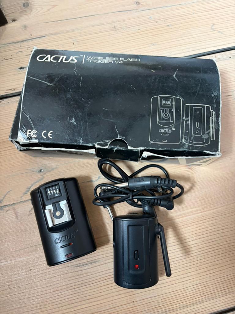 Cactus Wireless flash trigger v4, Audio, Tv en Foto, Ophalen, Zo goed als nieuw