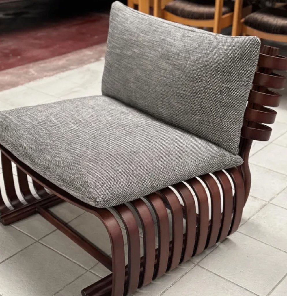 Fauteuil Zhao, Maison & Meubles, Fauteuils, Neuf, Bois, 50 à 75 cm, Moins de 75 cm, Enlèvement