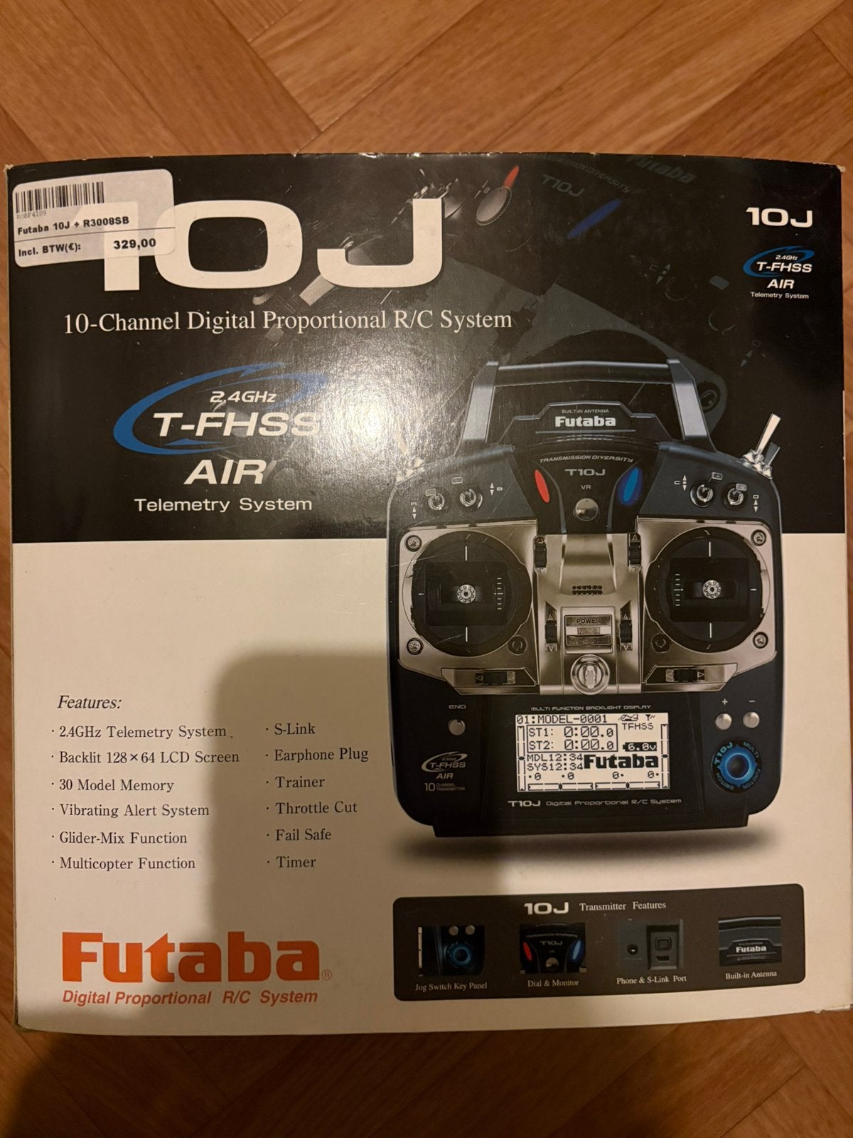 Futaba 10J compleet, Hobby en Vrije tijd, Ophalen of Verzenden, Zo goed als nieuw