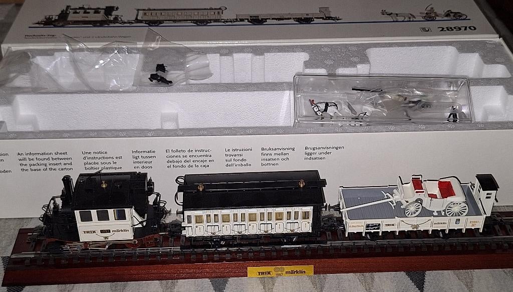 Märklin HO 28970 Huwelijkstrein van de K.Bay.Sts.B., Ophalen of Verzenden, Zo goed als nieuw, Treinset, Märklin