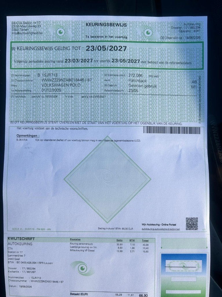 vw polo, Achat, Boîte manuelle, 5 portes, Particulier
