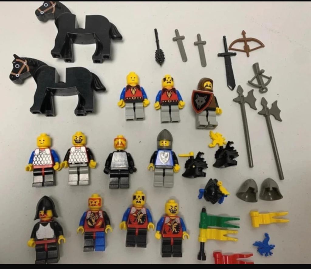 lot minifig en toebehoren castle/ridders Lego - zie foto's, Kinderen en Baby's, Speelgoed | Duplo en Lego, Ophalen of Verzenden