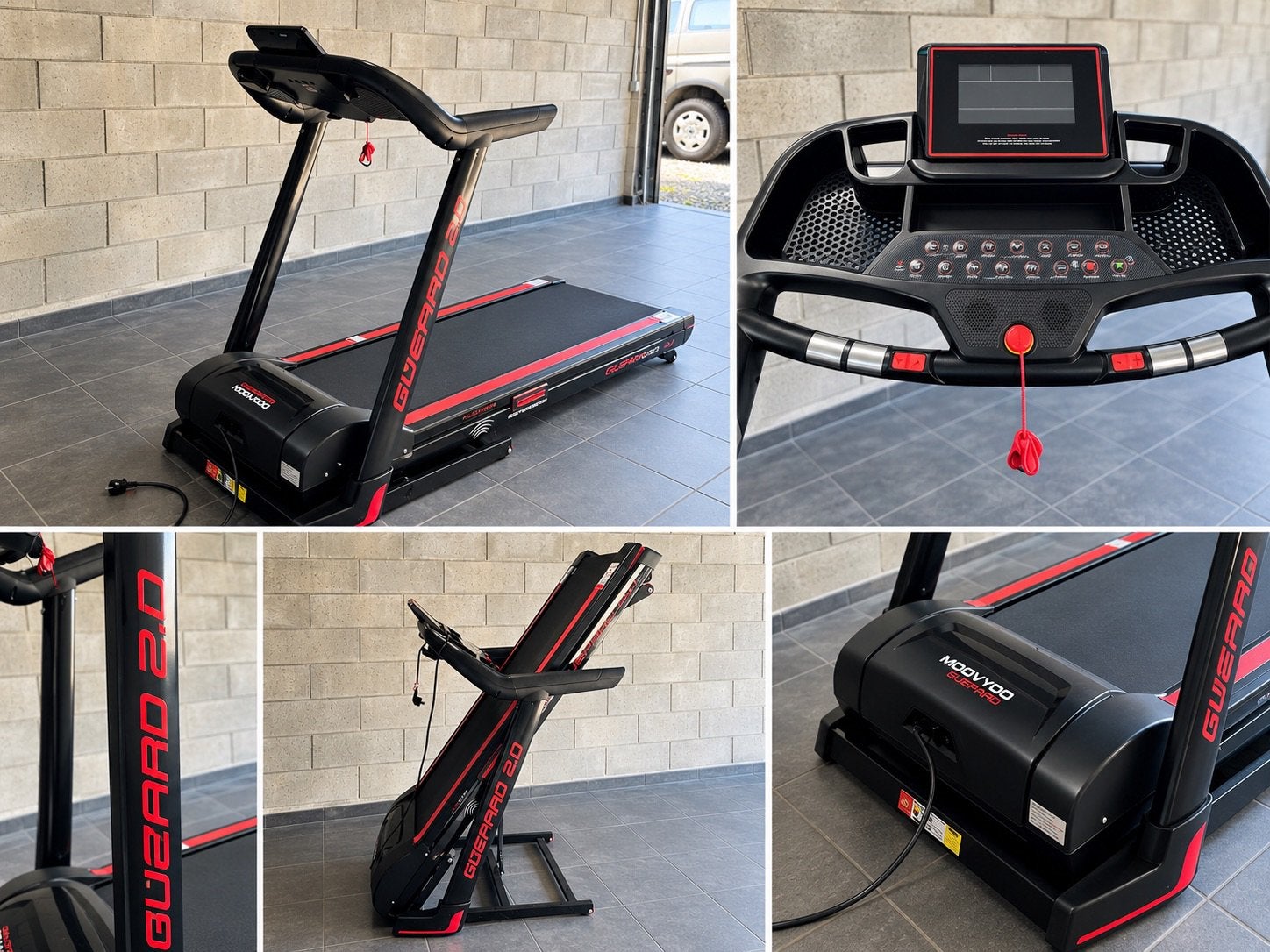 Tapis de course MOOVYOO Guépard 2.0, Ophalen, Gebruikt, Loopband