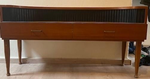 Vintage dressoir/ tv/audio meubel, Minder dan 50 cm, Gebruikt, 75 cm of meer, Ophalen of Verzenden