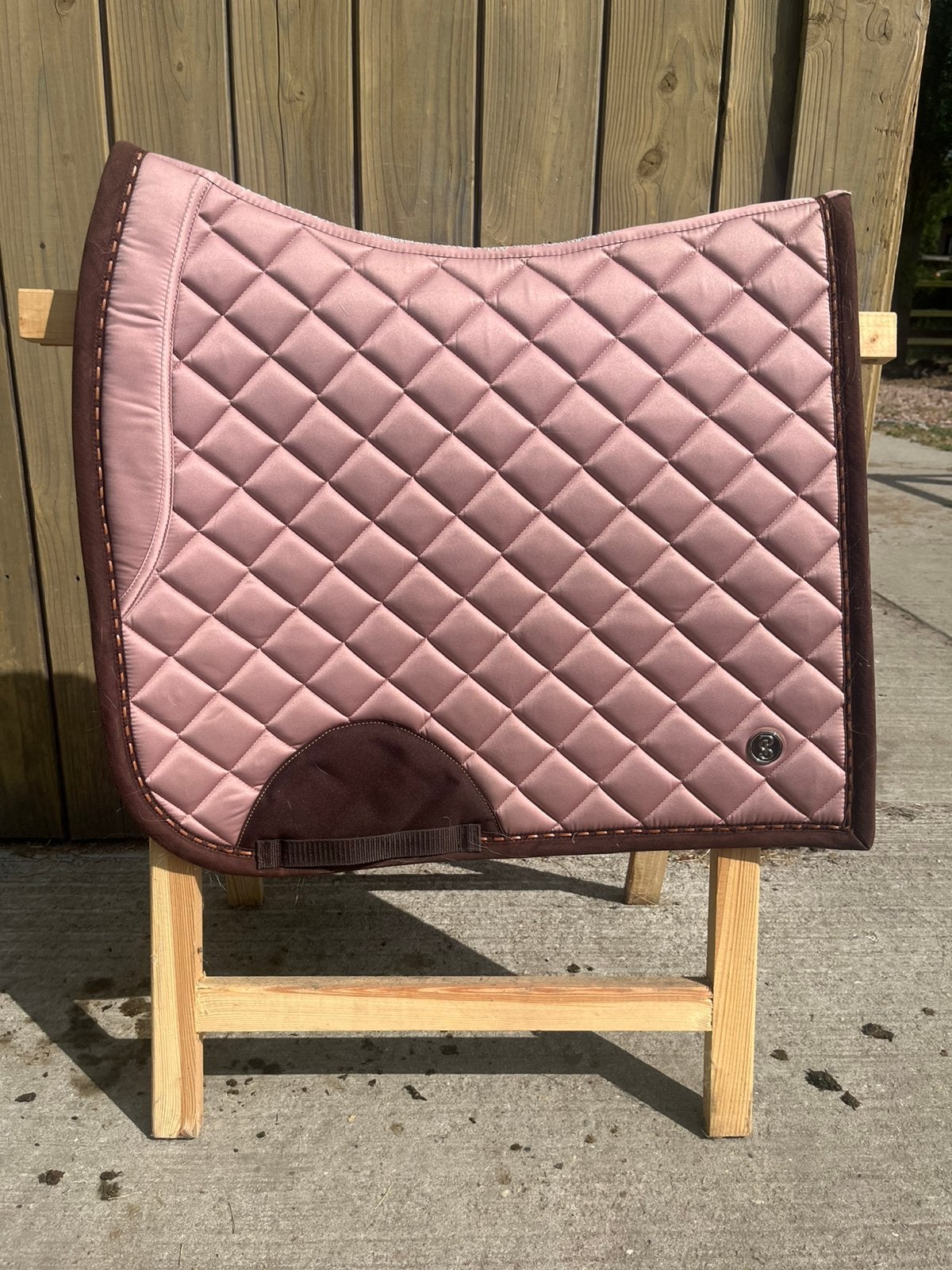 Poeder roze ps of sweden full dressuur, Dieren en Toebehoren, Paarden en Pony's | Dekens en Dekjes, Ophalen, Zo goed als nieuw
