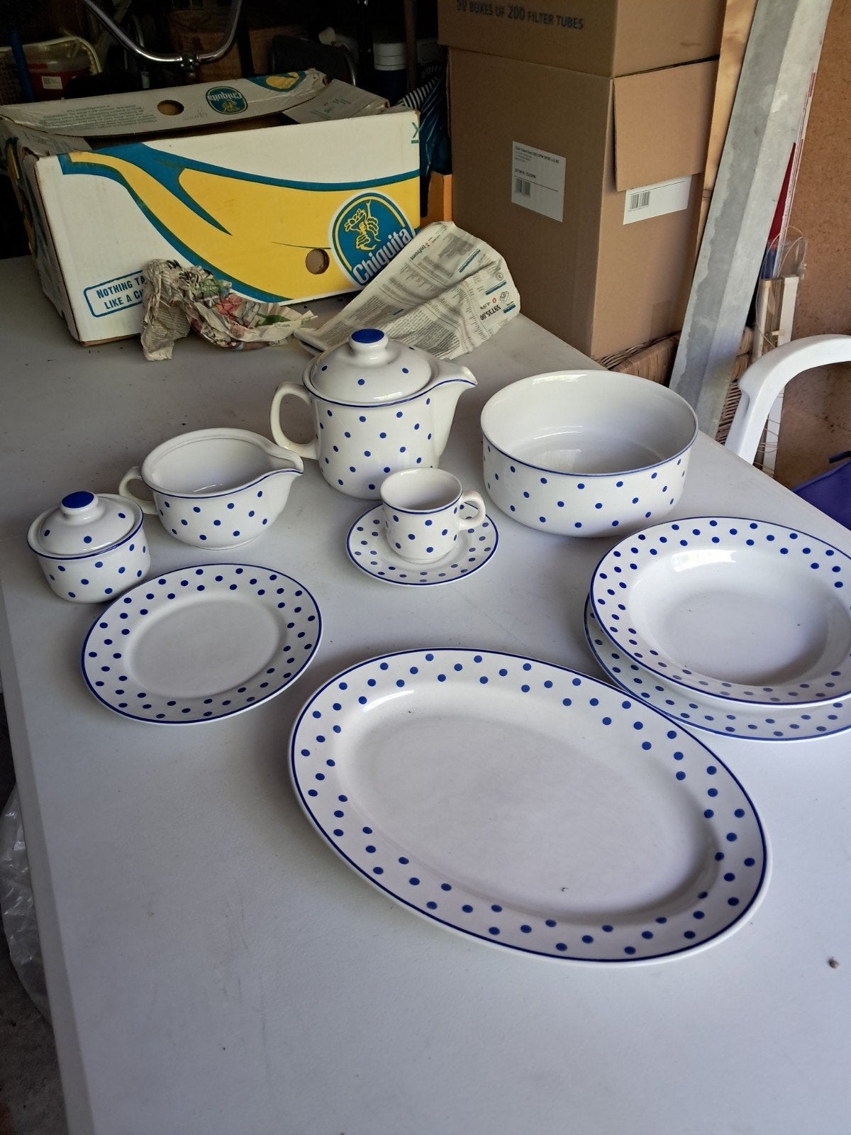 koffie- en eetservies, Antiquités & Art, Antiquités | Services (vaisselle) complet, Enlèvement