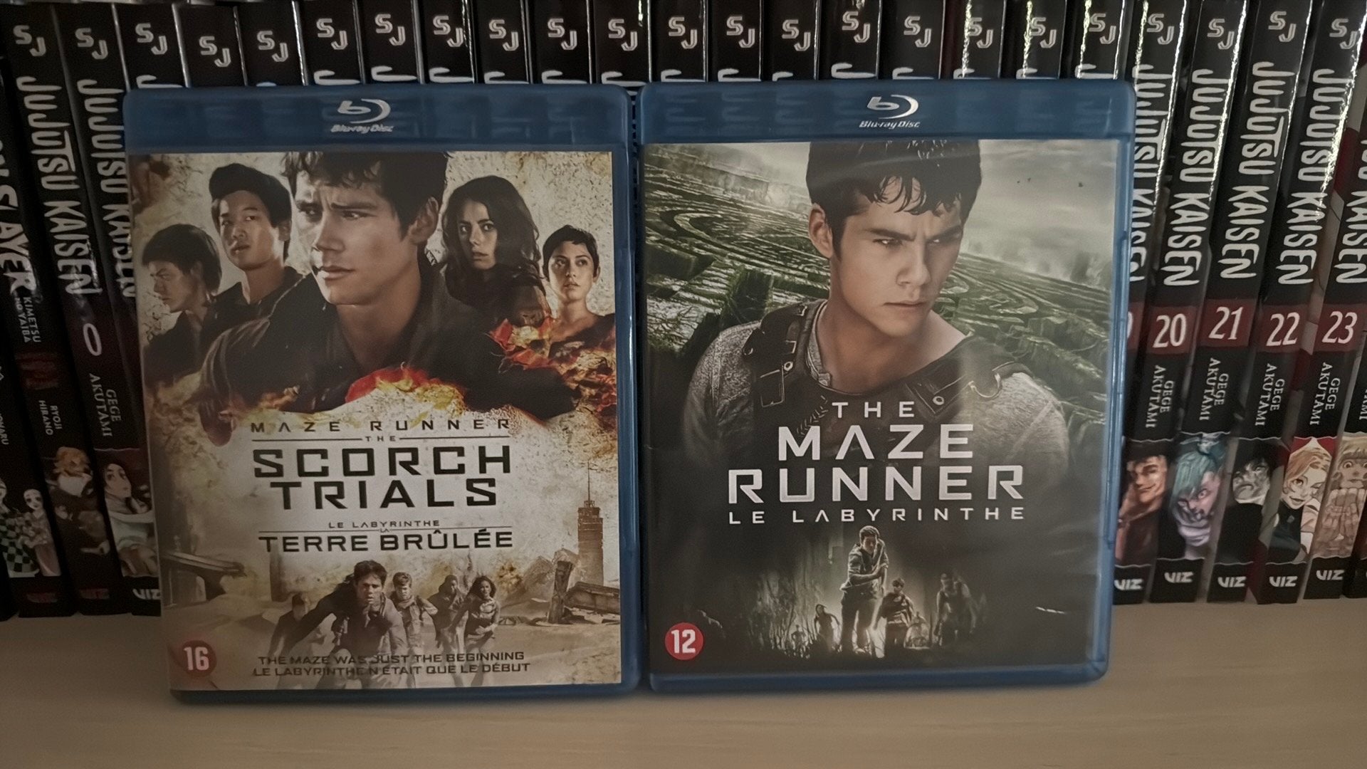 The maze runner blu-ray disc’s, Ophalen, Zo goed als nieuw