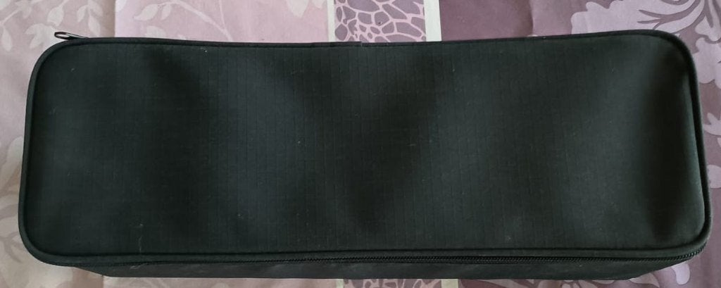 Zwarte lange tas van textiel voor CD's (inclusief 43 cd's), Enlèvement, Utilisé, Autres types
