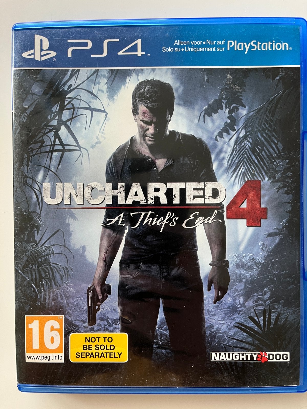 Uncharted 4 pour PS4, Enlèvement, Comme neuf